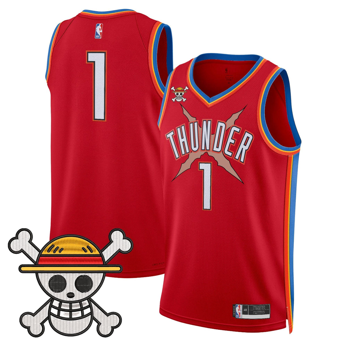 Oklahoma City Thunder x OP Swingman Jersey- Stitched