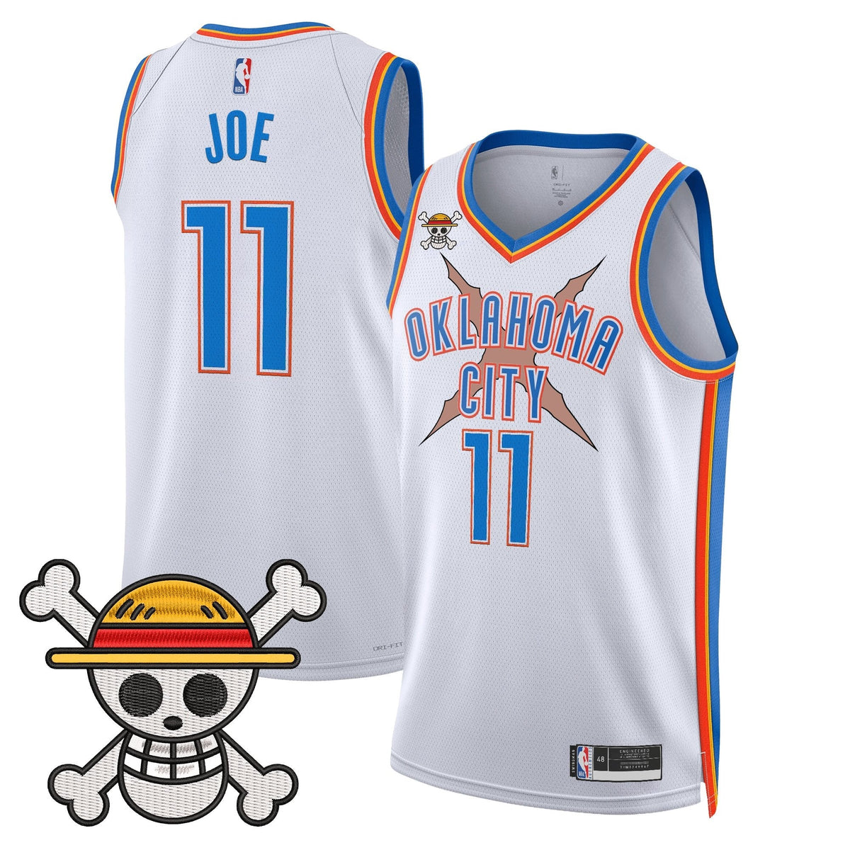 Oklahoma City Thunder x OP Swingman Jersey- Stitched