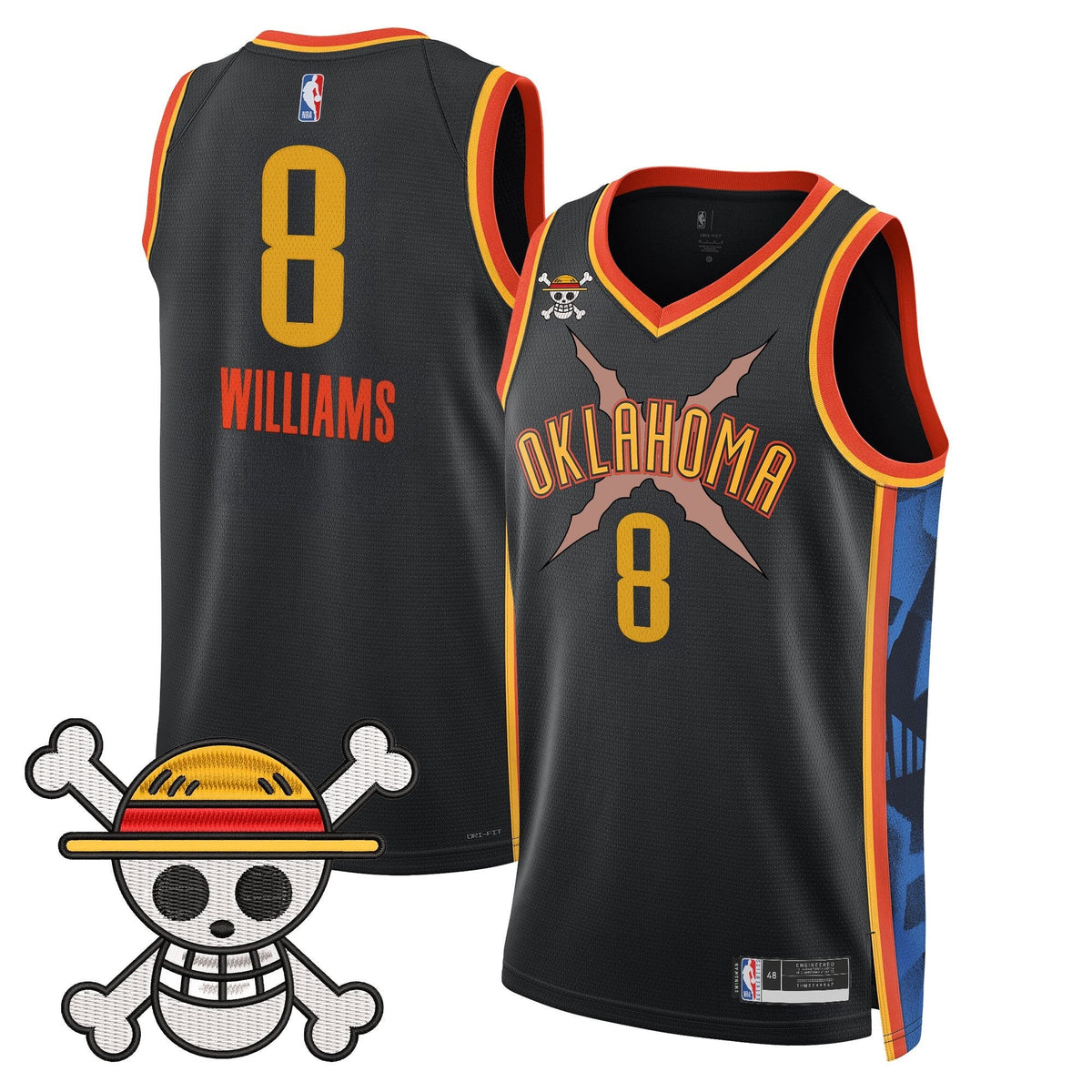 Oklahoma City Thunder x OP Swingman Jersey- Stitched