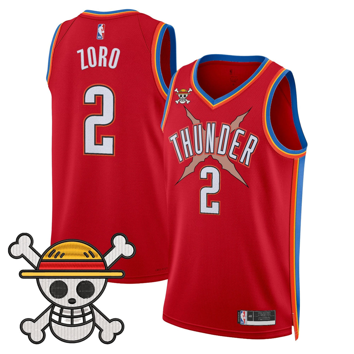 Oklahoma City Thunder x OP Swingman Jersey- Stitched