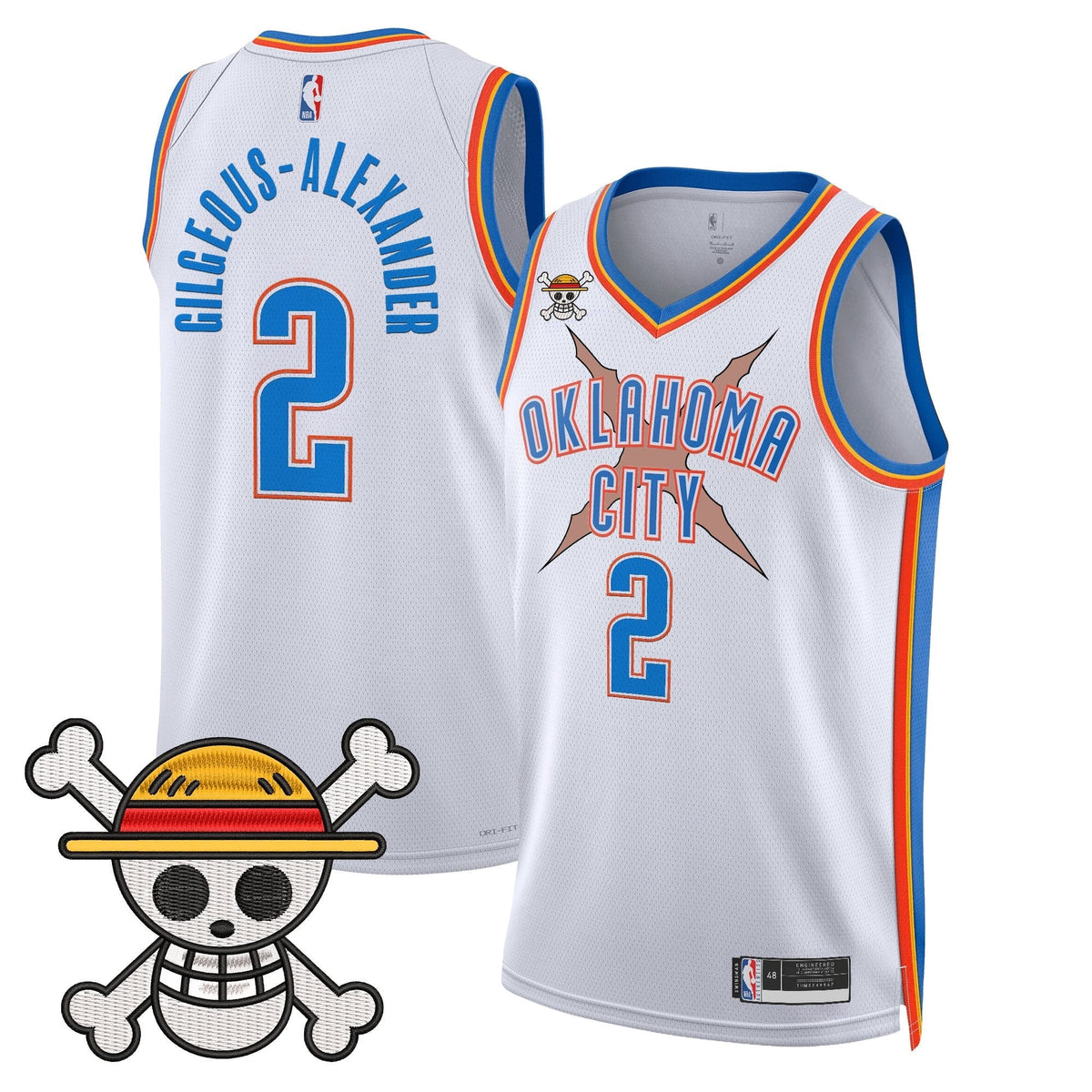 Oklahoma City Thunder x OP Swingman Jersey- Stitched