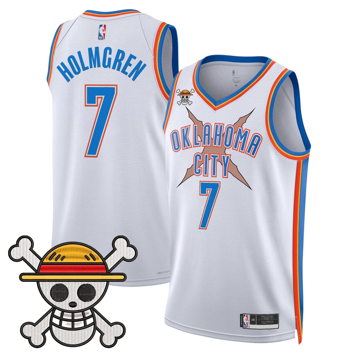 Oklahoma City Thunder x OP Swingman Jersey- Stitched