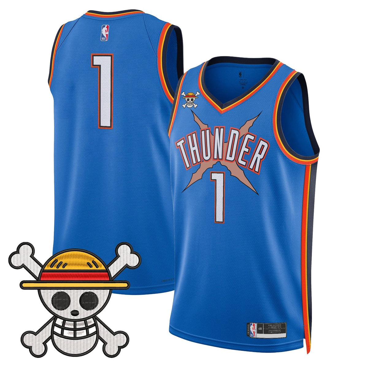 Oklahoma City Thunder x OP Swingman Jersey- Stitched