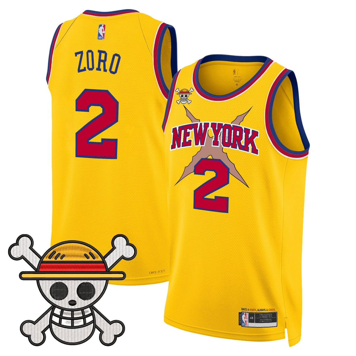 New York Knicks x OP Swingman Jersey- Stitched