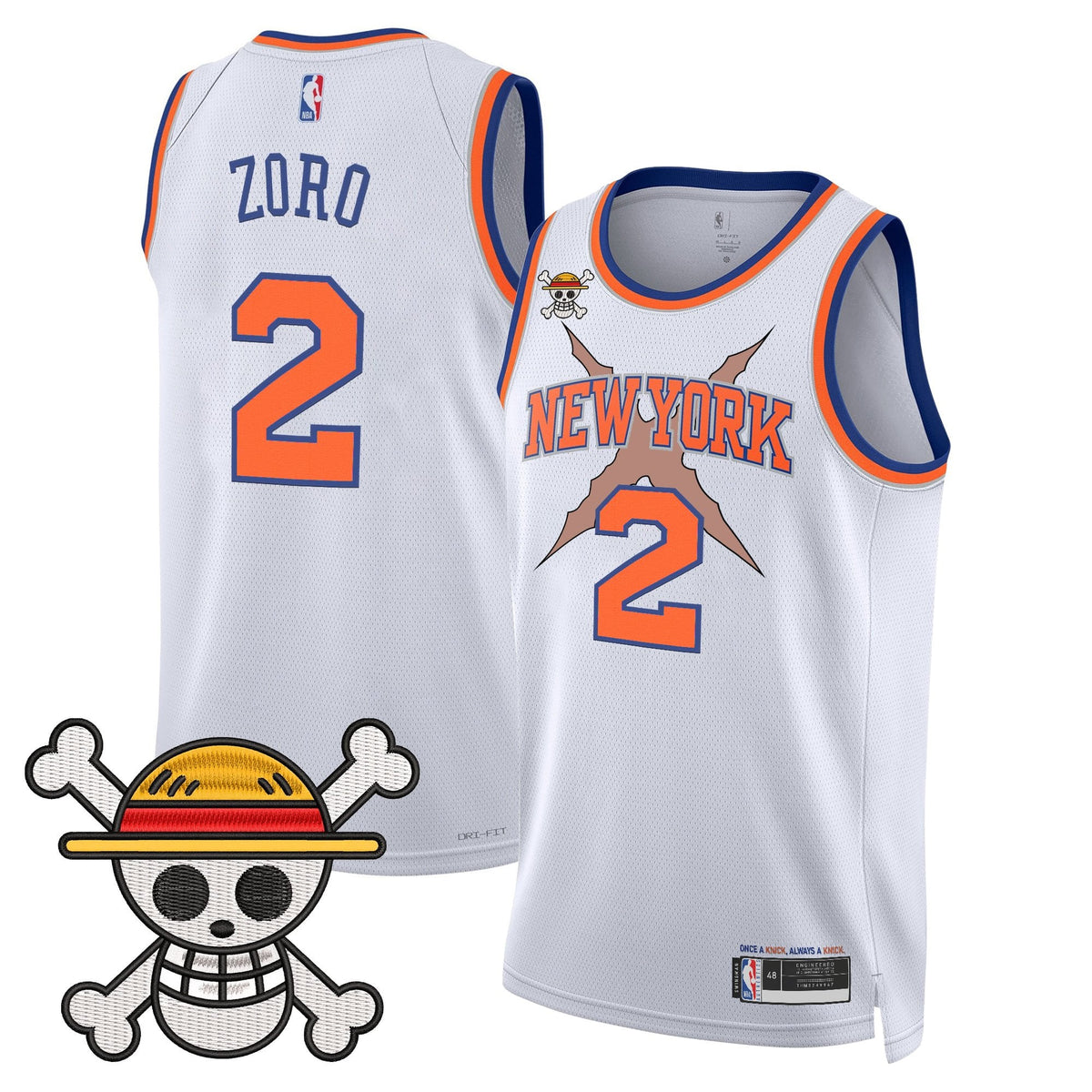 New York Knicks x OP Swingman Jersey- Stitched