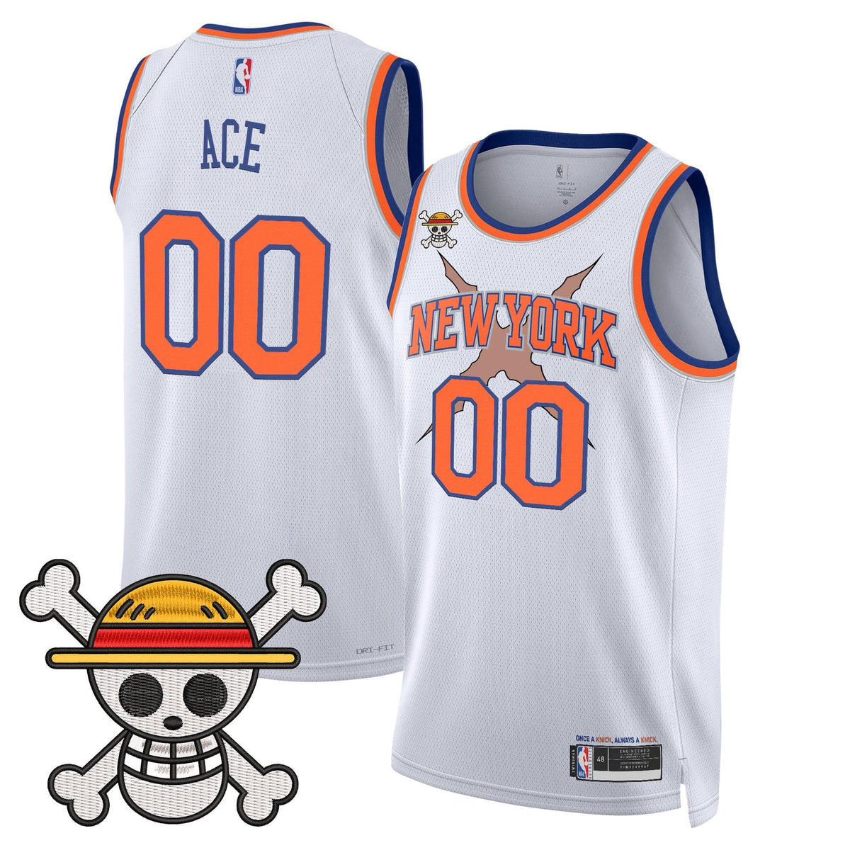 New York Knicks x OP Swingman Jersey- Stitched