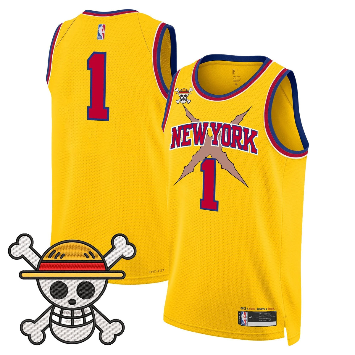 New York Knicks x OP Swingman Jersey- Stitched