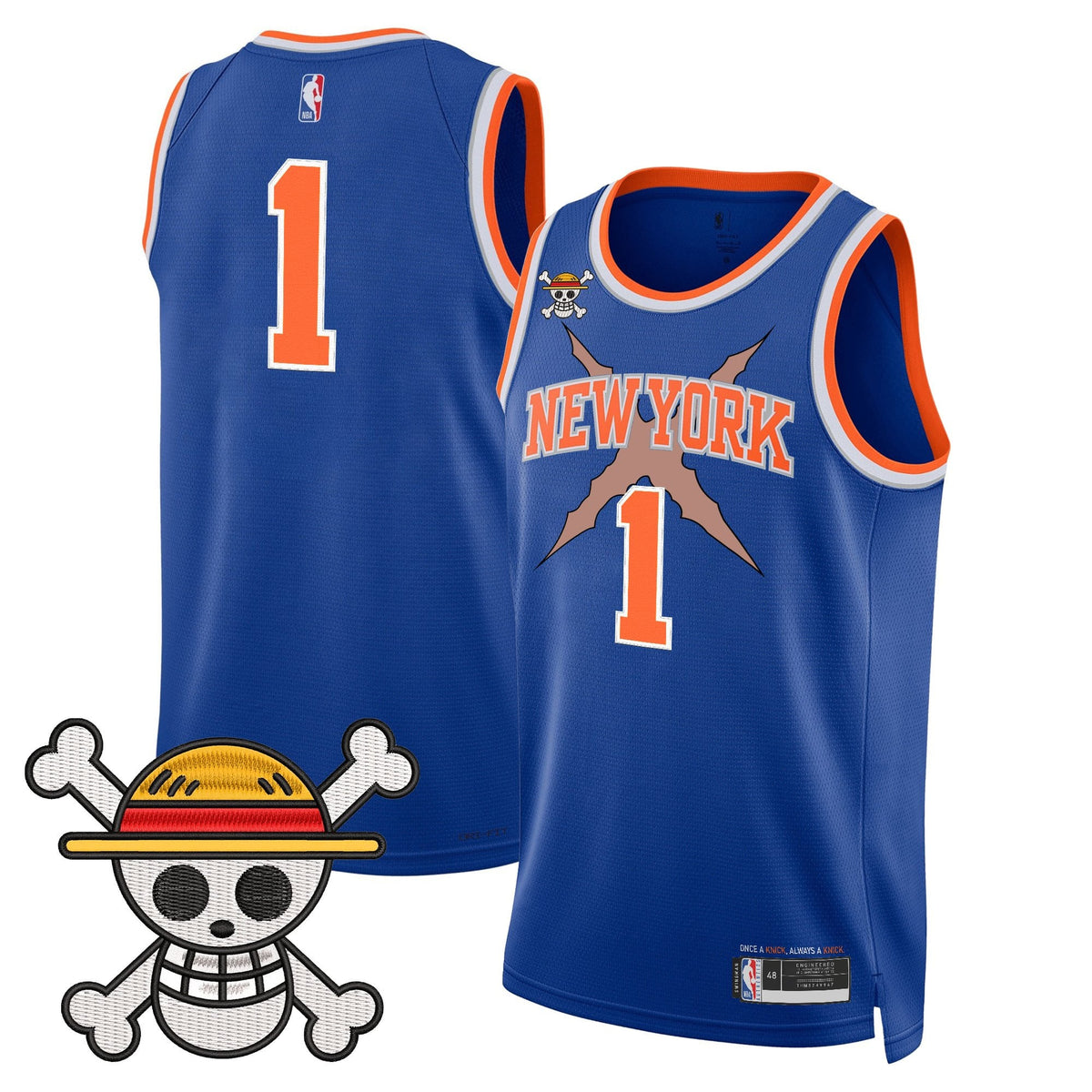 New York Knicks x OP Swingman Jersey- Stitched