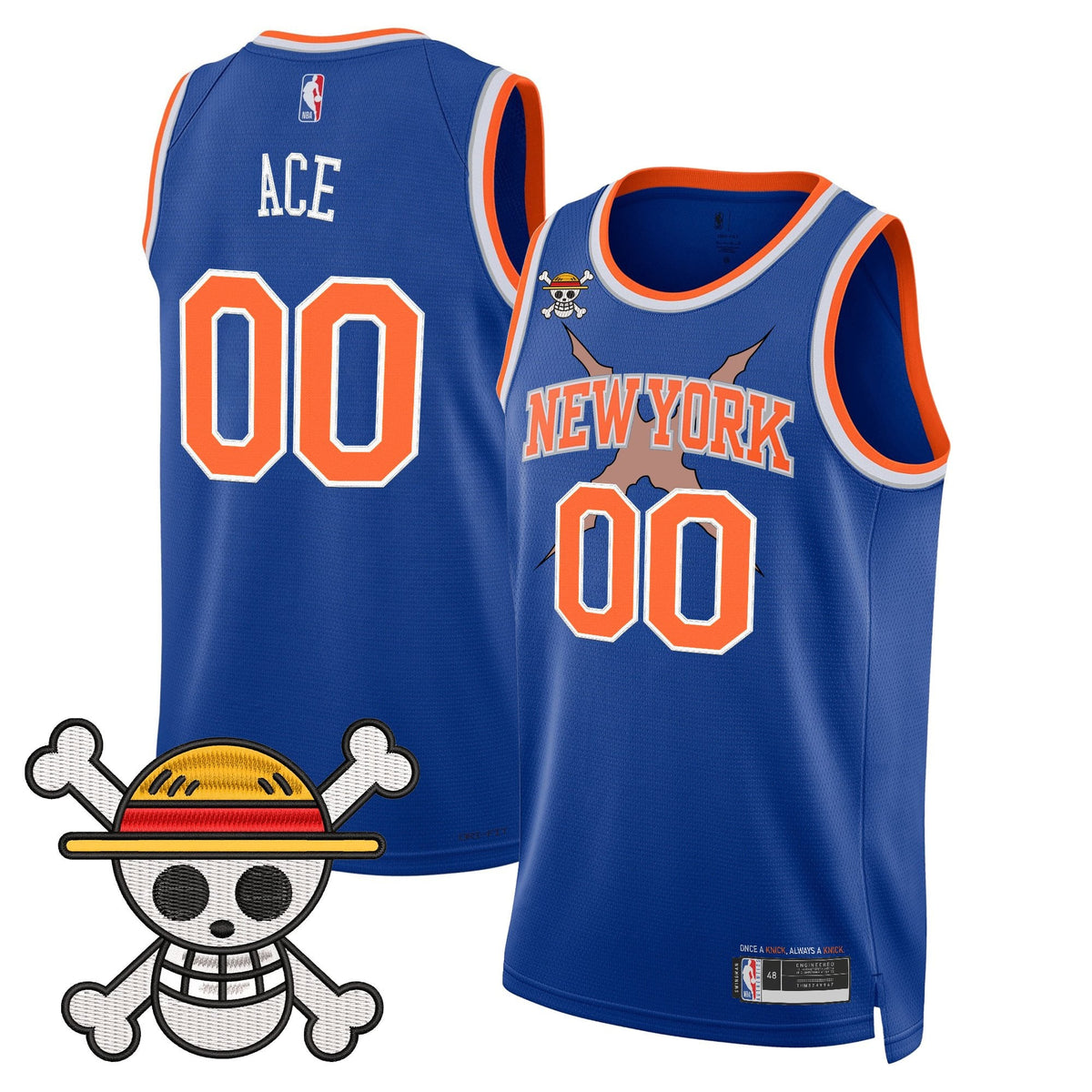 New York Knicks x OP Swingman Jersey- Stitched