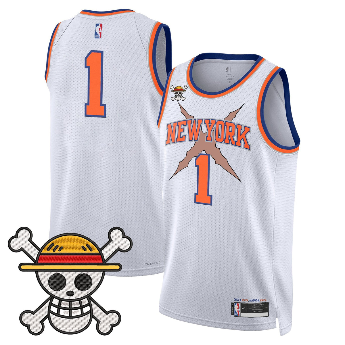 New York Knicks x OP Swingman Jersey- Stitched