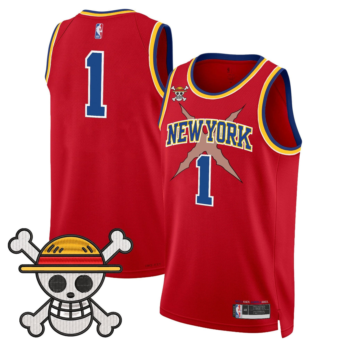 New York Knicks x OP Swingman Jersey- Stitched