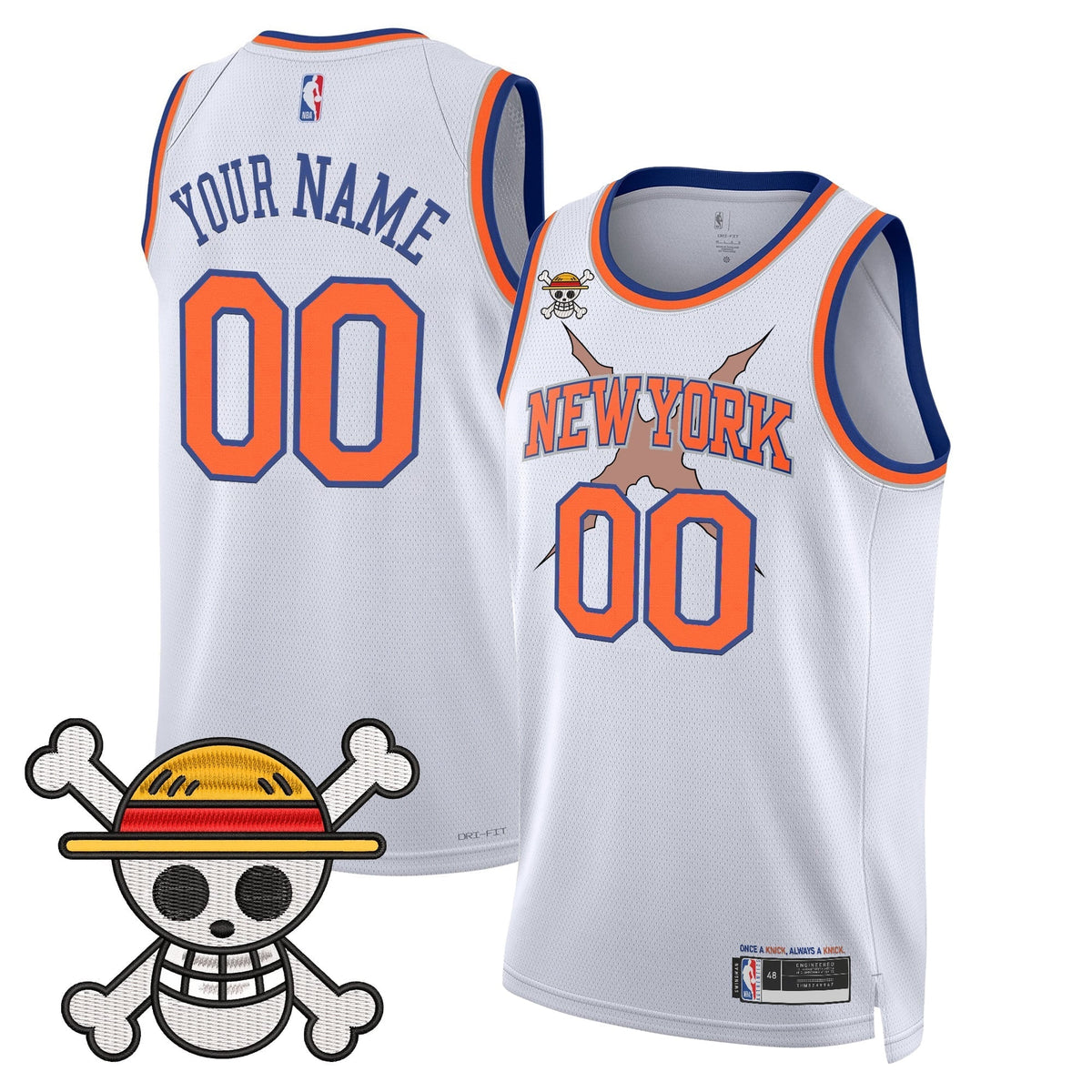 New York Knicks x OP Swingman Custom Jersey- Stitched