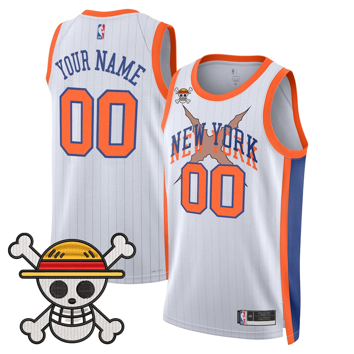 New York Knicks x OP Swingman Custom Jersey- Stitched