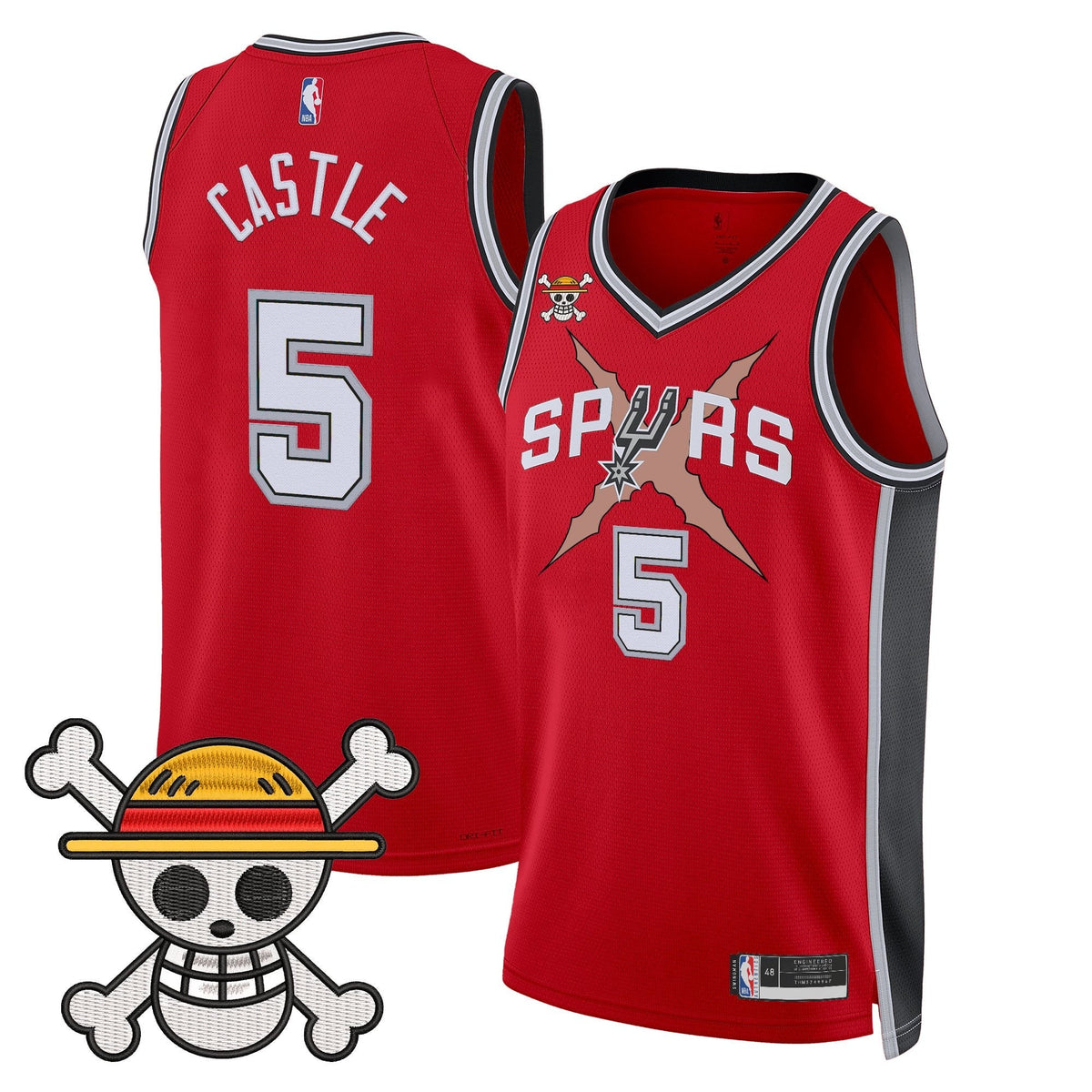 San Antonio Spurs x OP Jersey Collection - Stitched