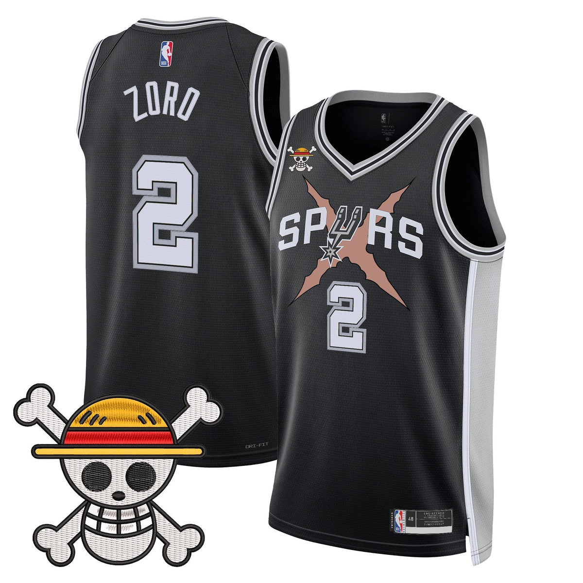 San Antonio Spurs x OP Jersey Collection - Stitched