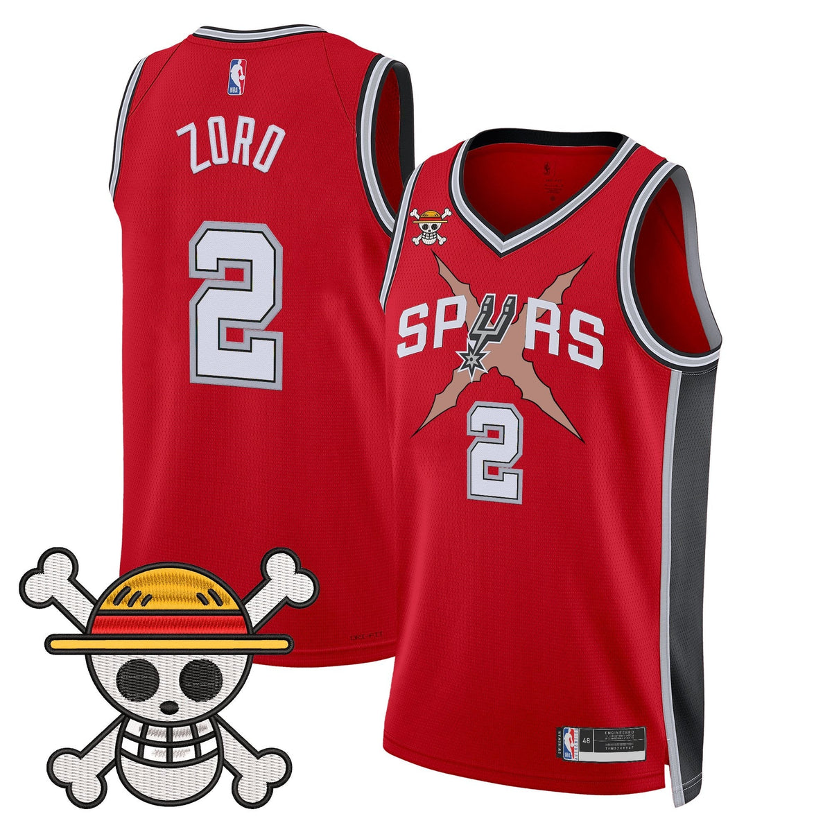 San Antonio Spurs x OP Jersey Collection - Stitched