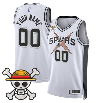 San Antonio Spurs x OP Custom Jersey Collection - Stitched