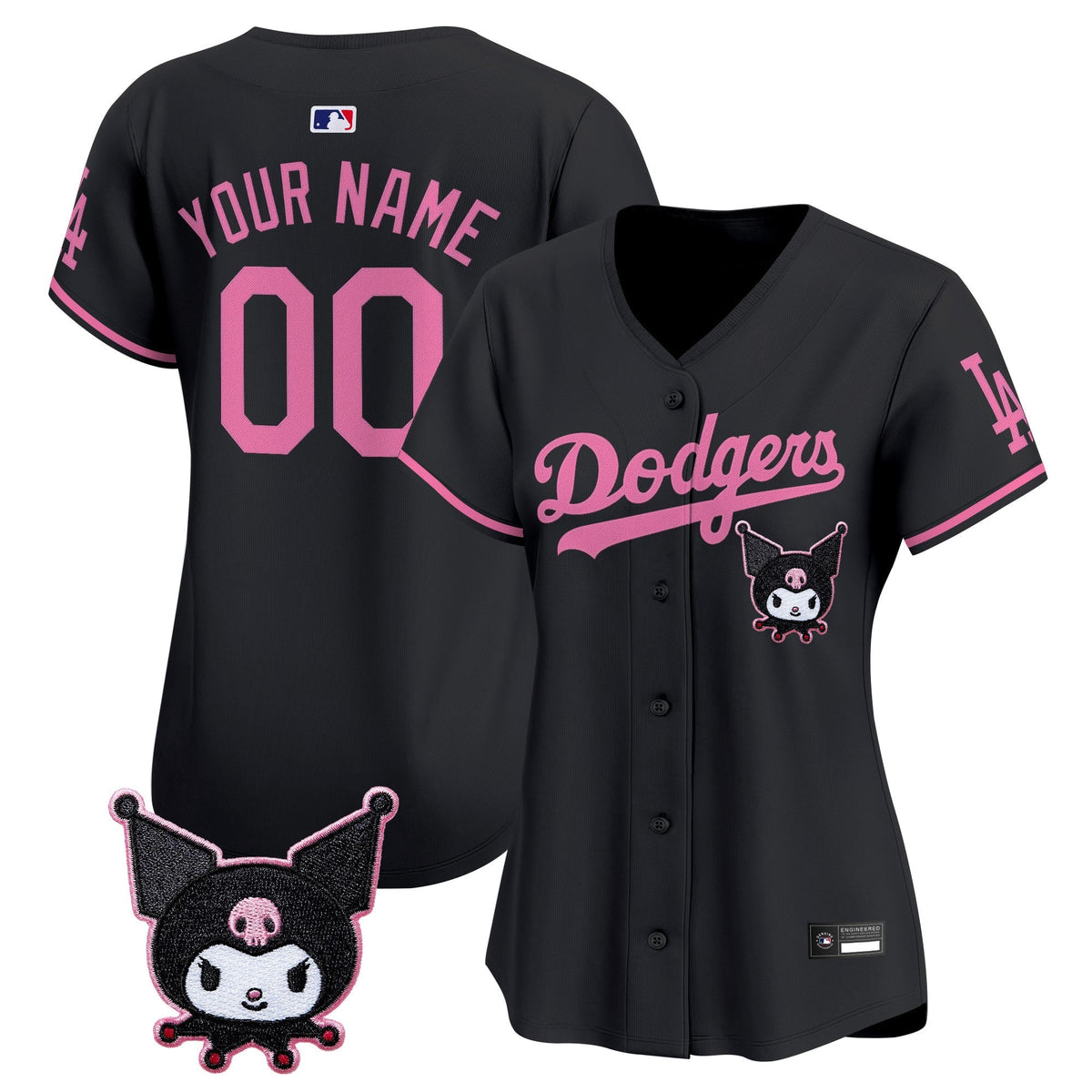 Los Angeles Dodgers x Sanrio Friends Vapor Premier Limited Custom Jersey - Stitched-Cuztomshoes