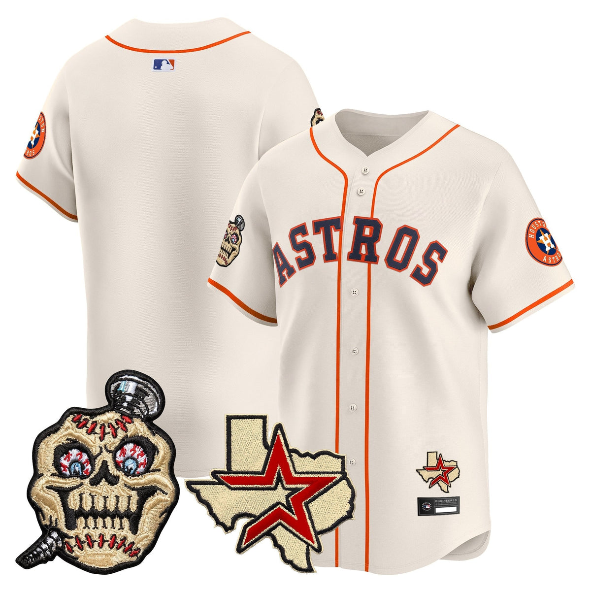 Houston Astros Screwed Up Click Vapor Premier Limited Jersey - Stitched-Cuztomshoes