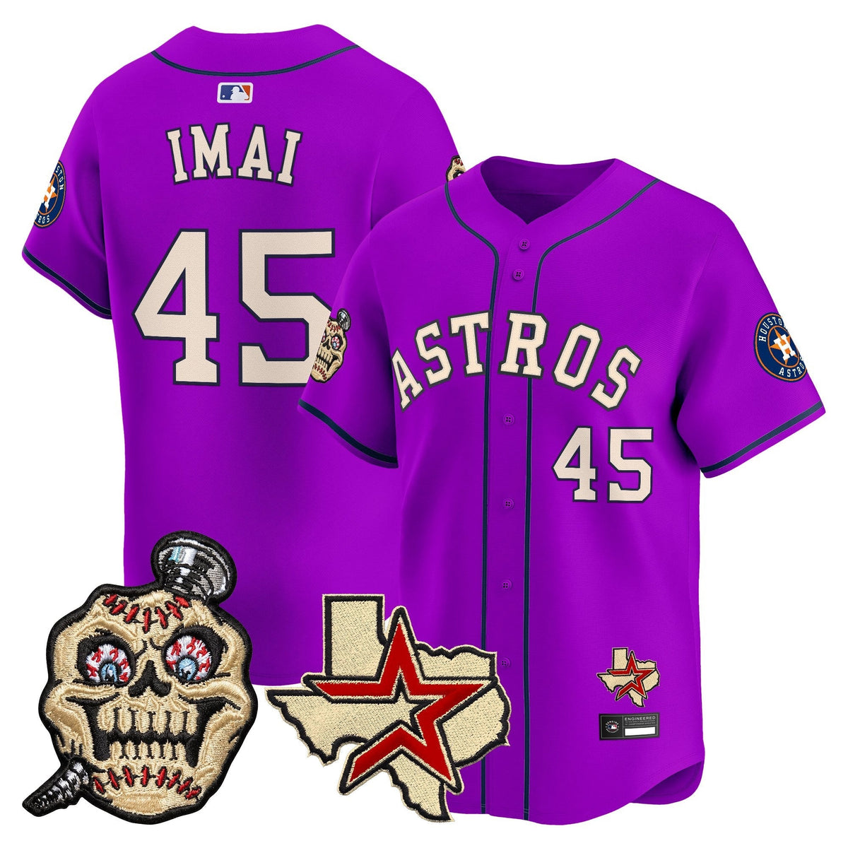 Houston Astros Screwed Up Click Vapor Premier Limited Jersey - Stitched-Cuztomshoes
