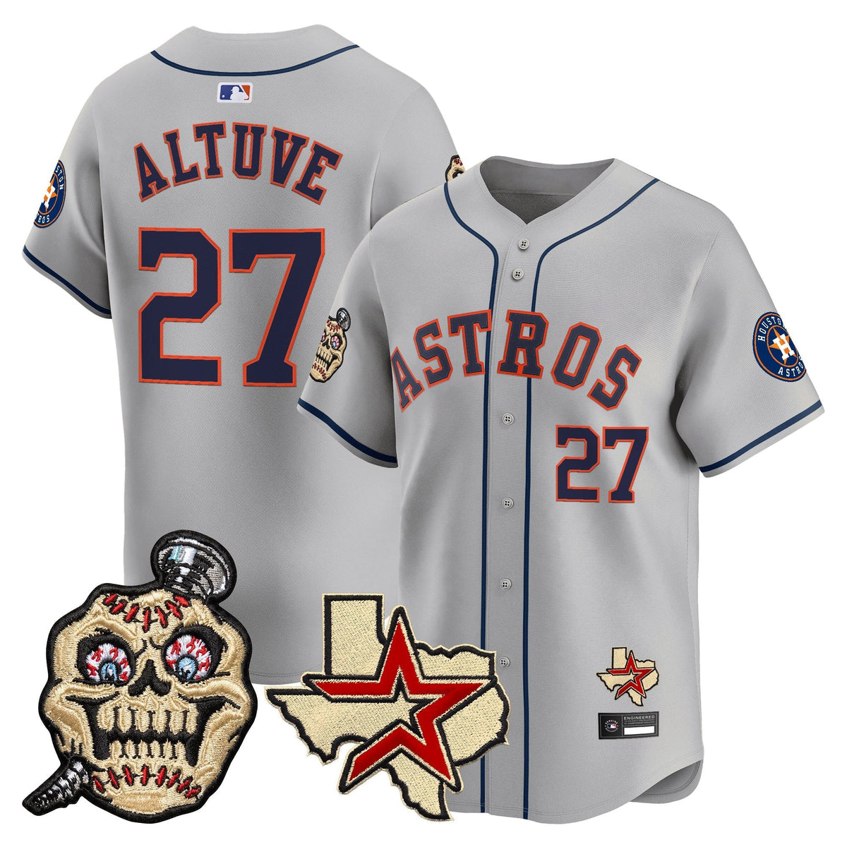 Houston Astros Screwed Up Click Vapor Premier Limited Jersey - Stitched-Cuztomshoes
