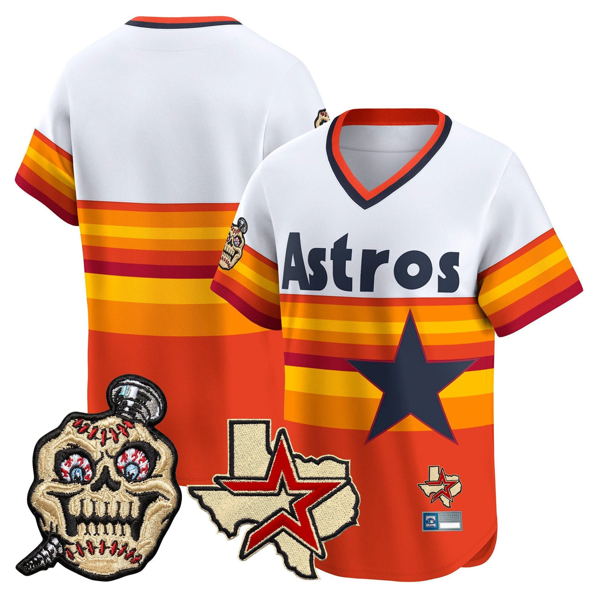 Houston Astros Screwed Up Click Vapor Premier Limited Jersey - Stitched-Cuztomshoes