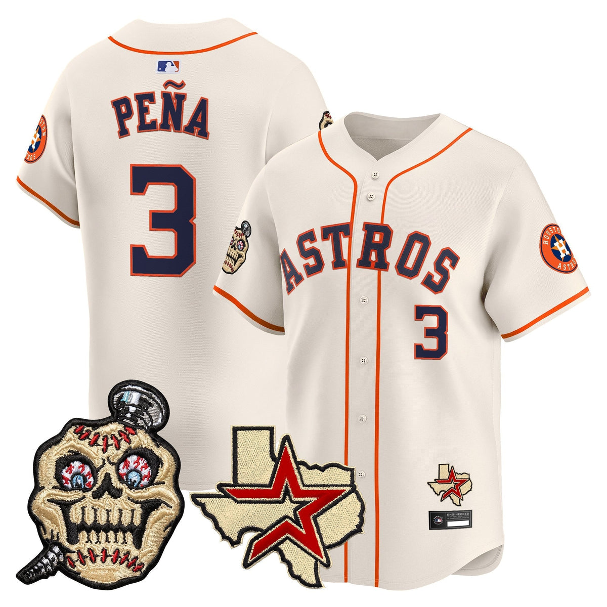 Houston Astros Screwed Up Click Vapor Premier Limited Jersey - Stitched-Cuztomshoes