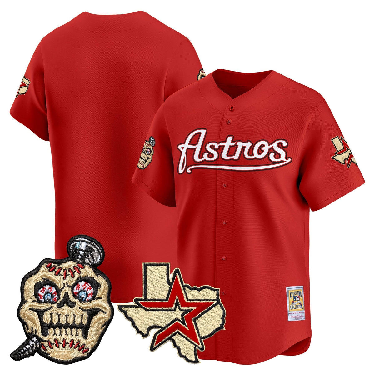 Houston Astros Screwed Up Click Vapor Premier Limited Jersey - Stitched-Cuztomshoes