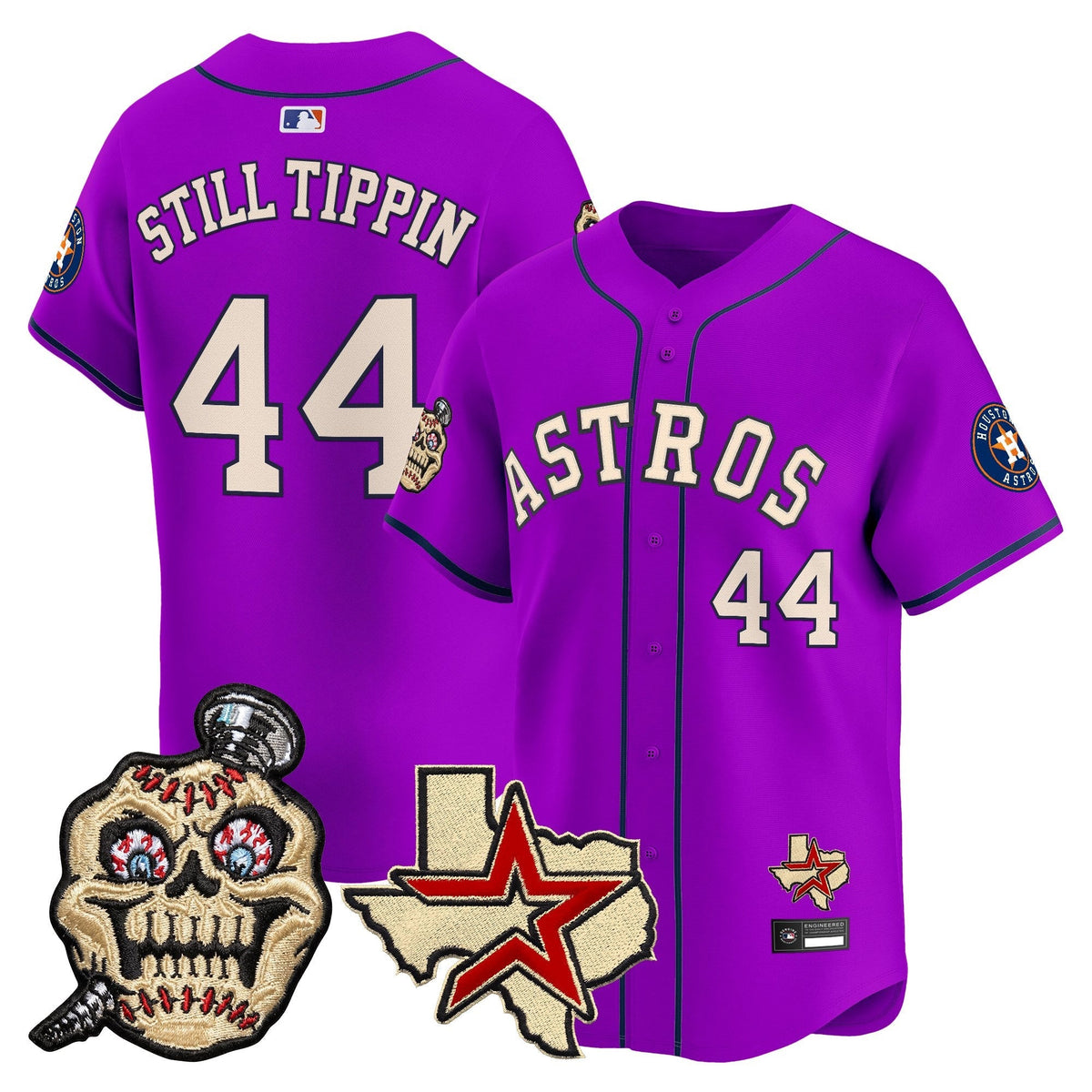 Houston Astros Screwed Up Click Vapor Premier Limited Jersey - Stitched-Cuztomshoes