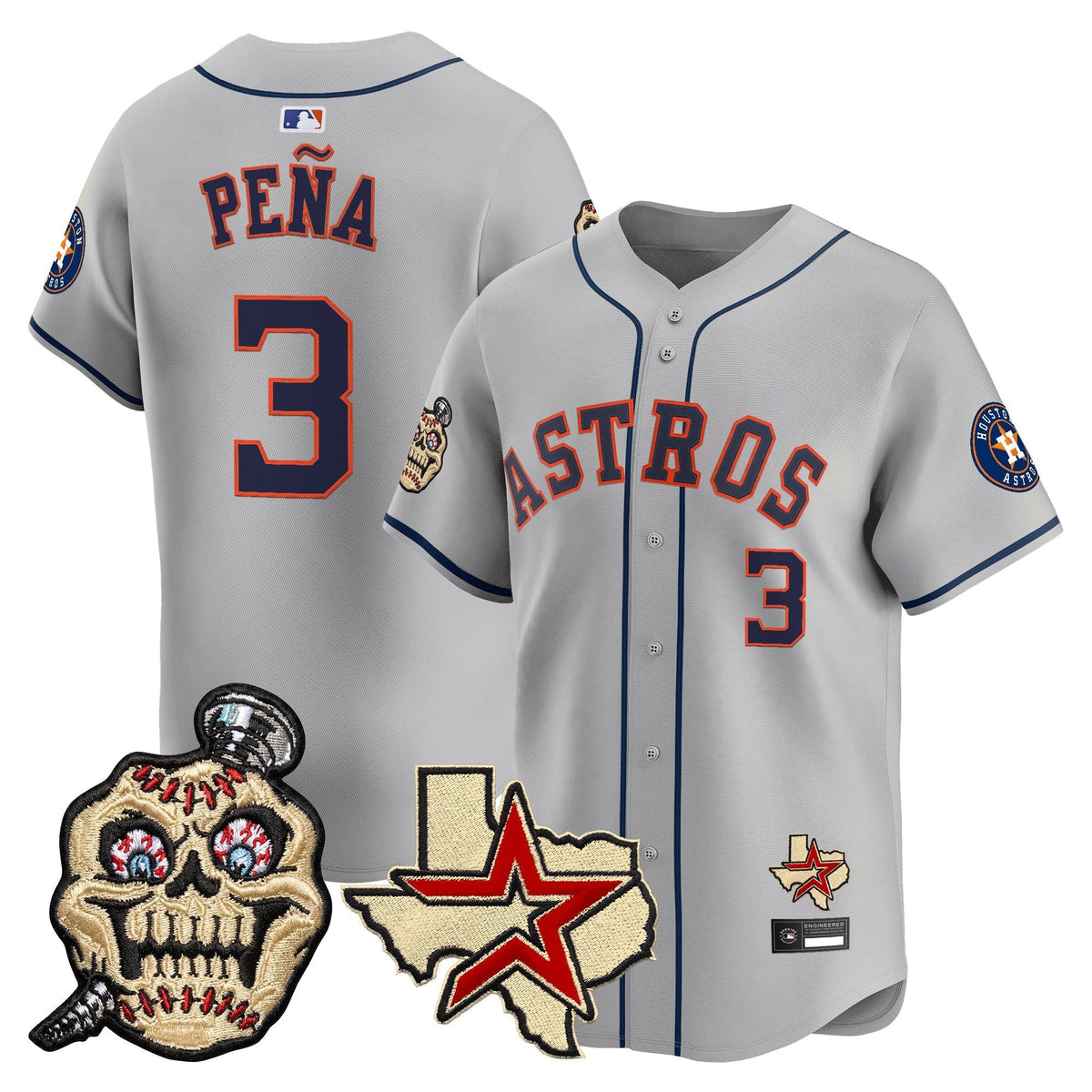 Houston Astros Screwed Up Click Vapor Premier Limited Jersey - Stitched-Cuztomshoes