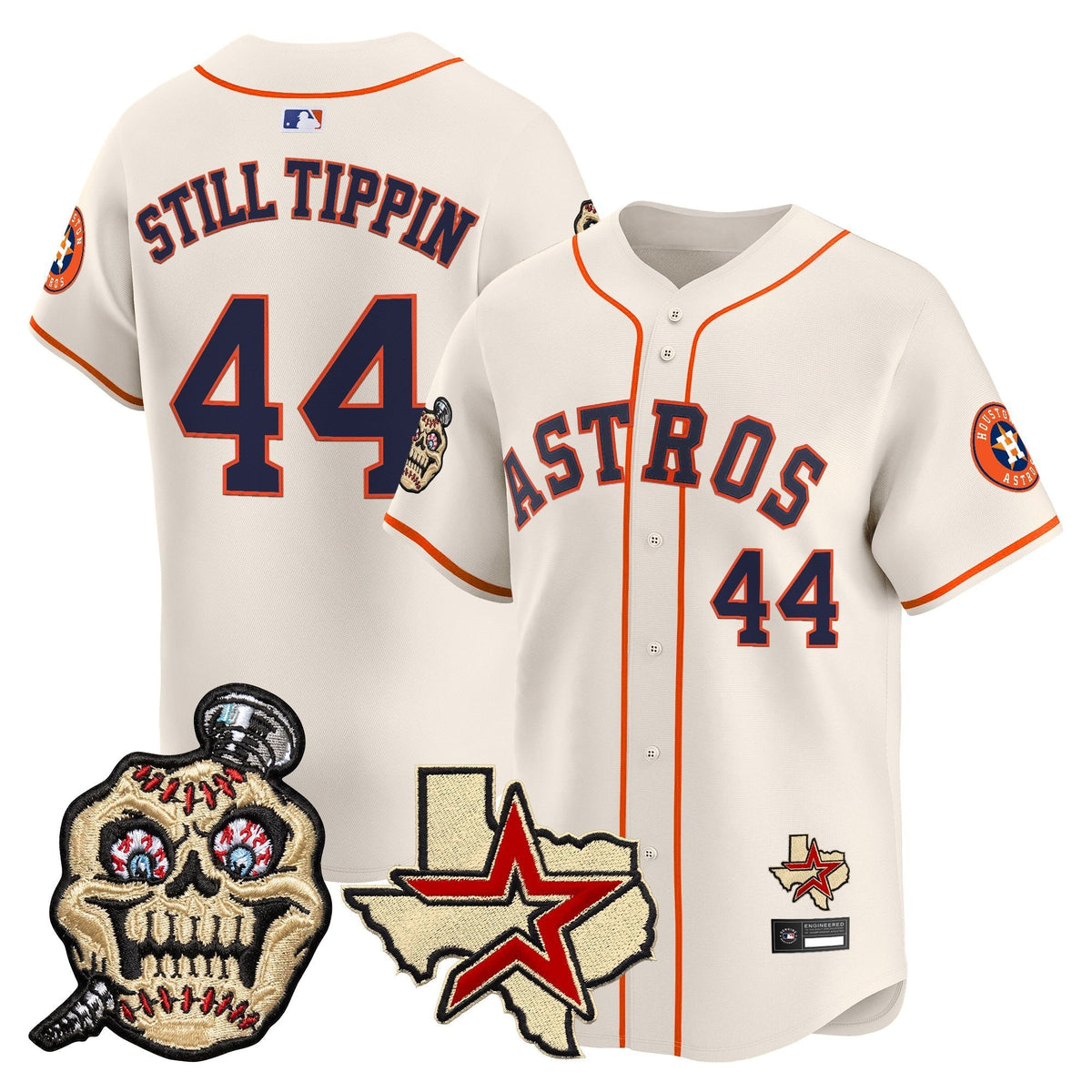 Houston Astros Screwed Up Click Vapor Premier Limited Jersey - Stitched-Cuztomshoes