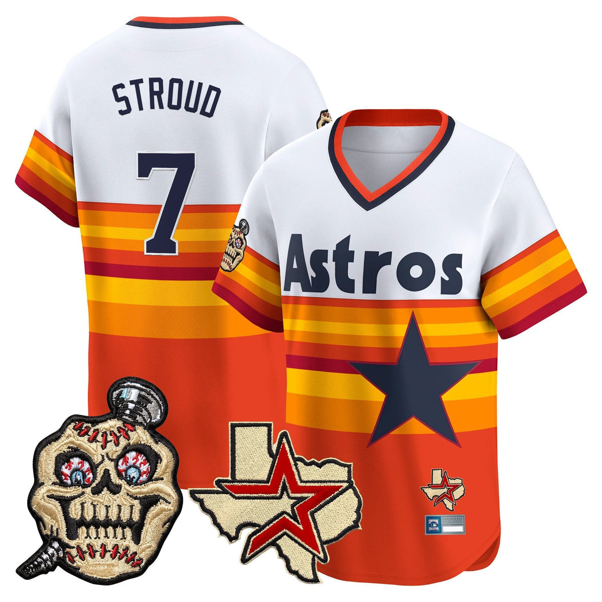 Houston Astros Screwed Up Click Vapor Premier Limited Jersey - Stitched-Cuztomshoes