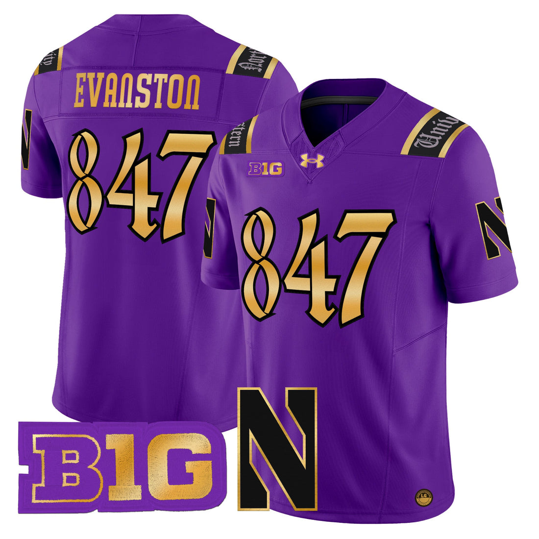 Northwestern Wildcats 2026 Vapor Limited Jersey - All stitched-Cuztomshoes