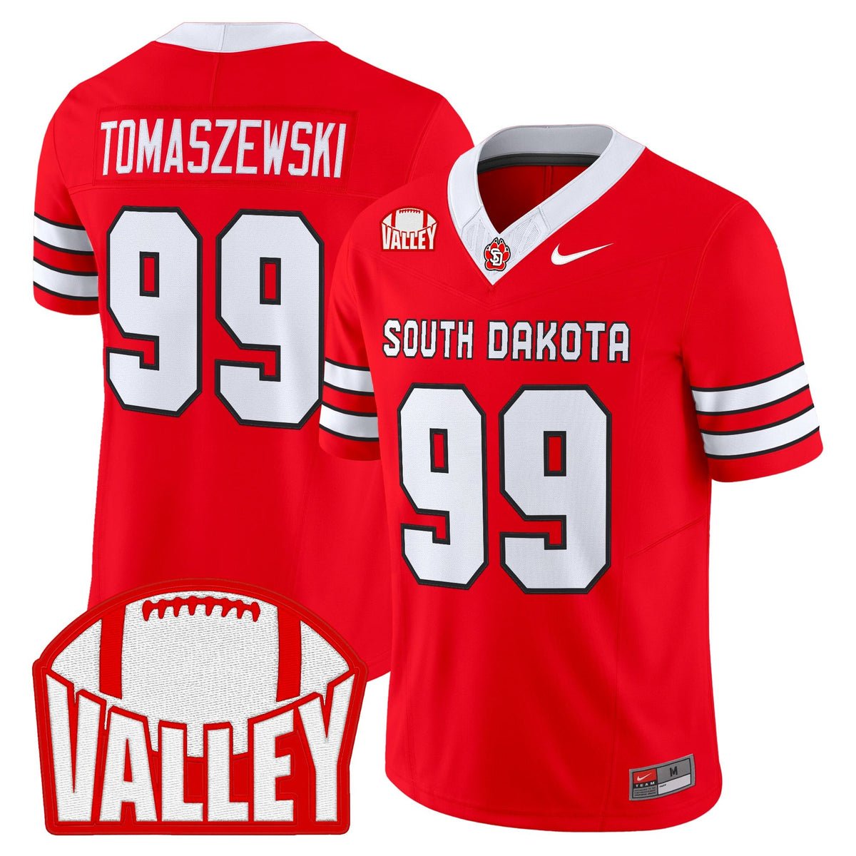 South Dakota Coyote 2026 Vapor Limited Jersey - Stitched