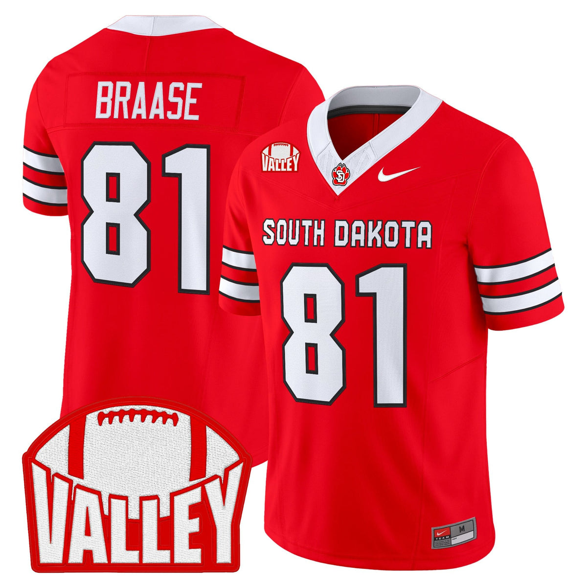 South Dakota Coyote 2026 Vapor Limited Jersey - Stitched