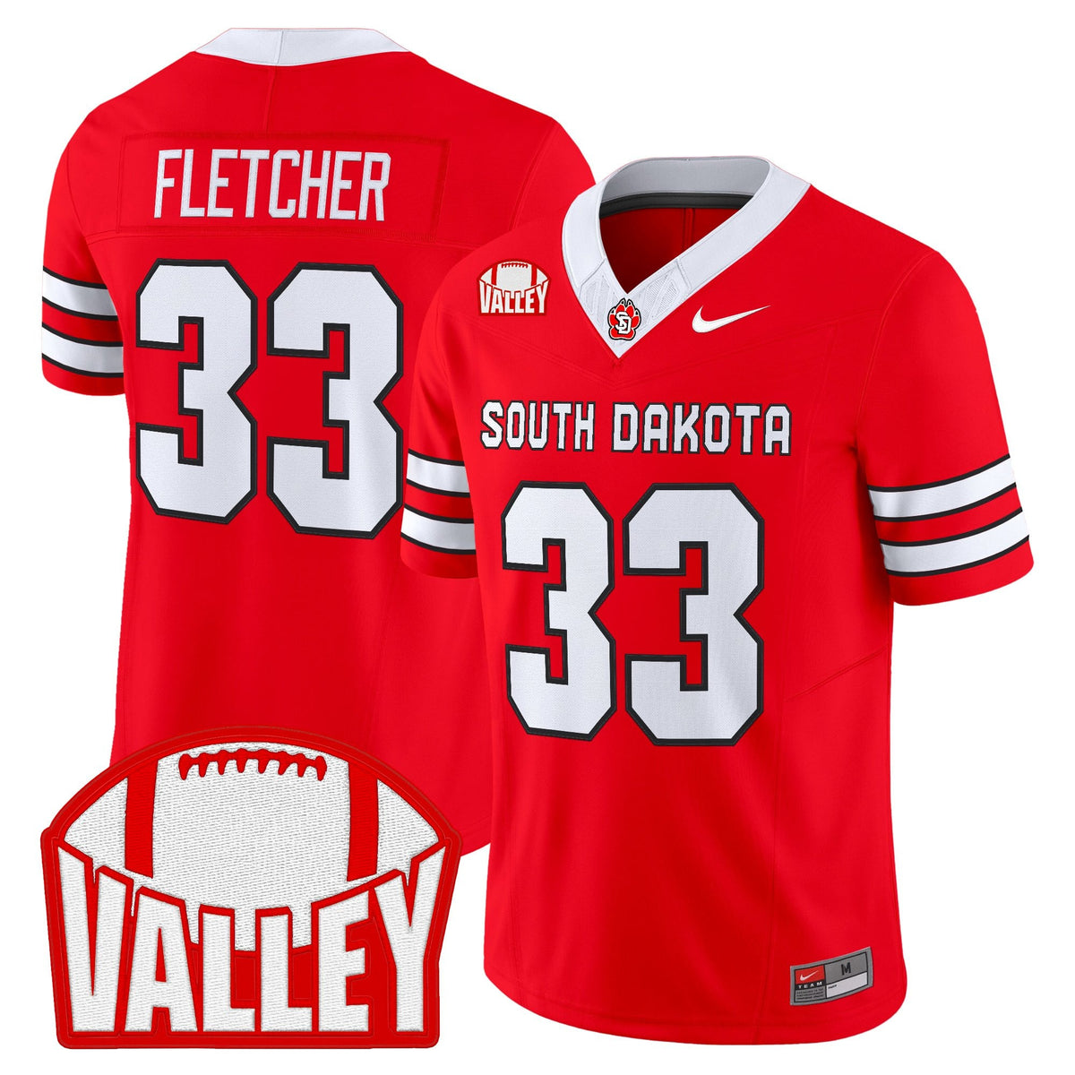 South Dakota Coyote 2026 Vapor Limited Jersey - Stitched