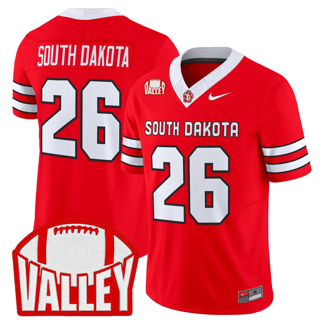 South Dakota Coyote 2026 Vapor Limited Jersey - Stitched-Cuztomshoes
