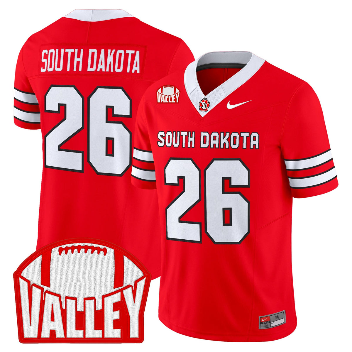 South Dakota Coyote 2026 Vapor Limited Jersey - Stitched