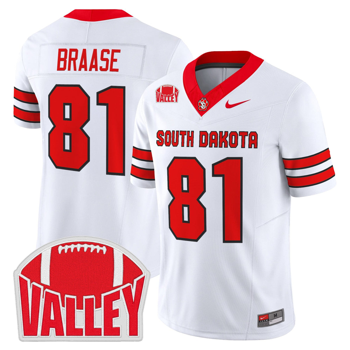 South Dakota Coyote 2026 Vapor Limited Jersey - Stitched