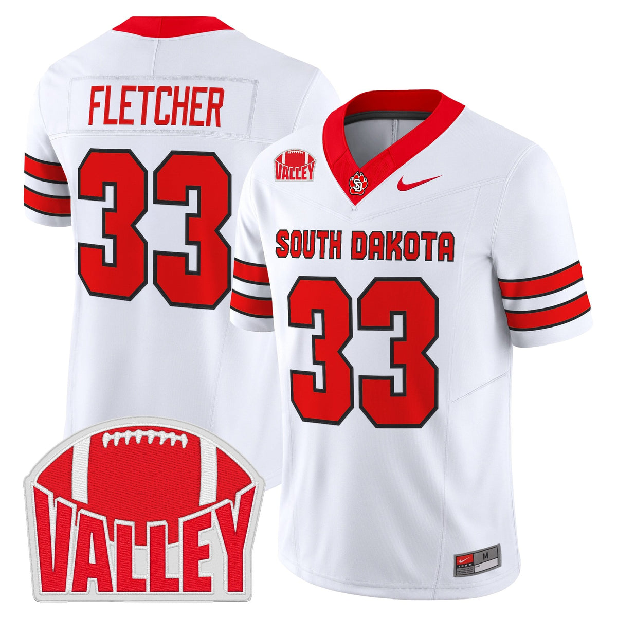 South Dakota Coyote 2026 Vapor Limited Jersey - Stitched