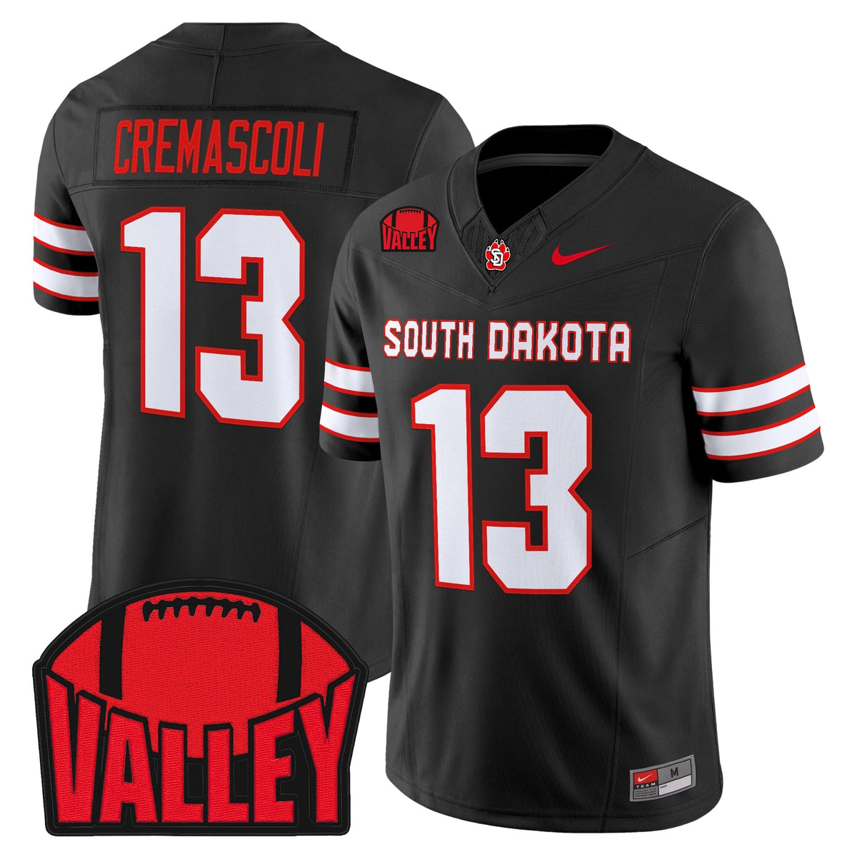 South Dakota Coyote 2026 Vapor Limited Jersey - Stitched