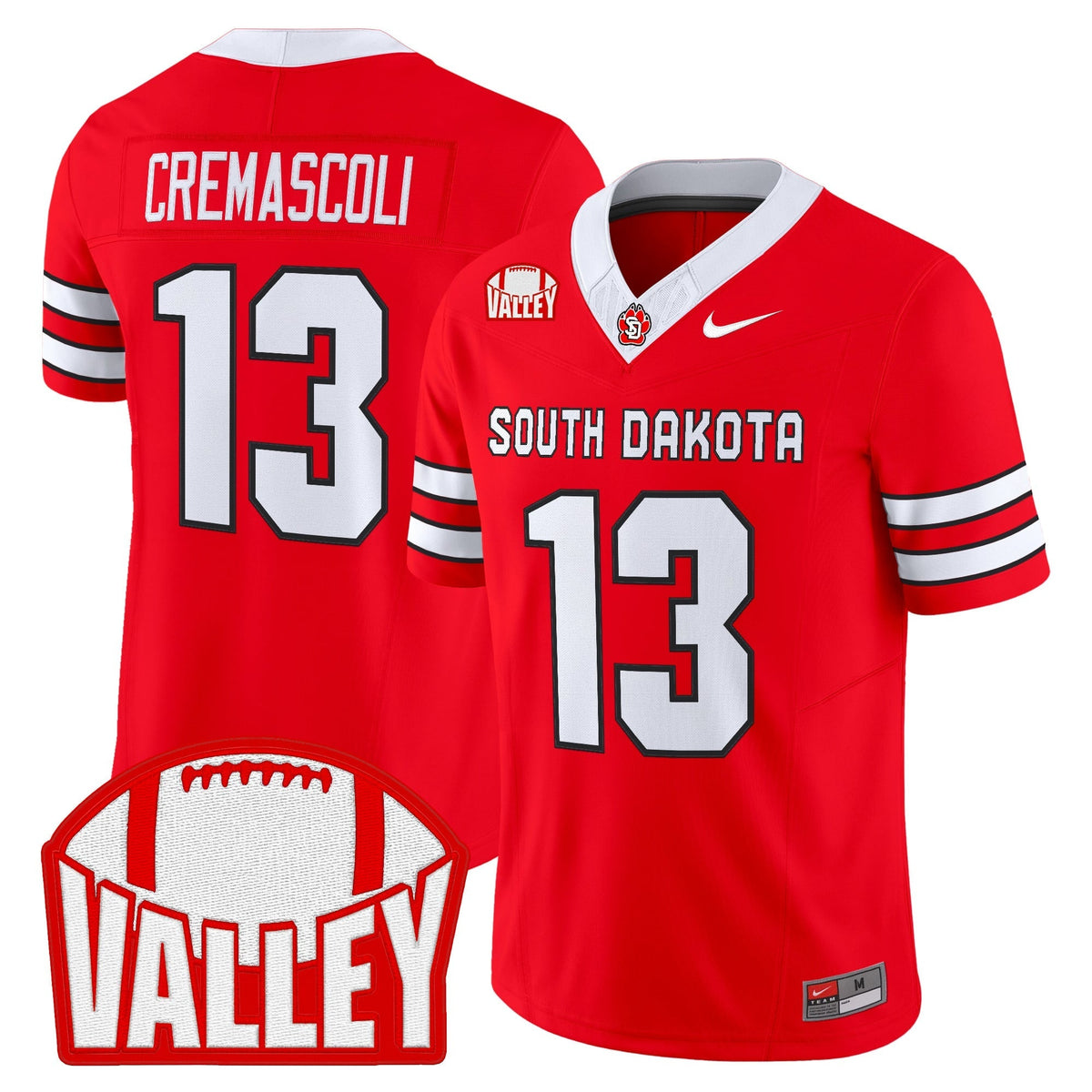 South Dakota Coyote 2026 Vapor Limited Jersey - Stitched