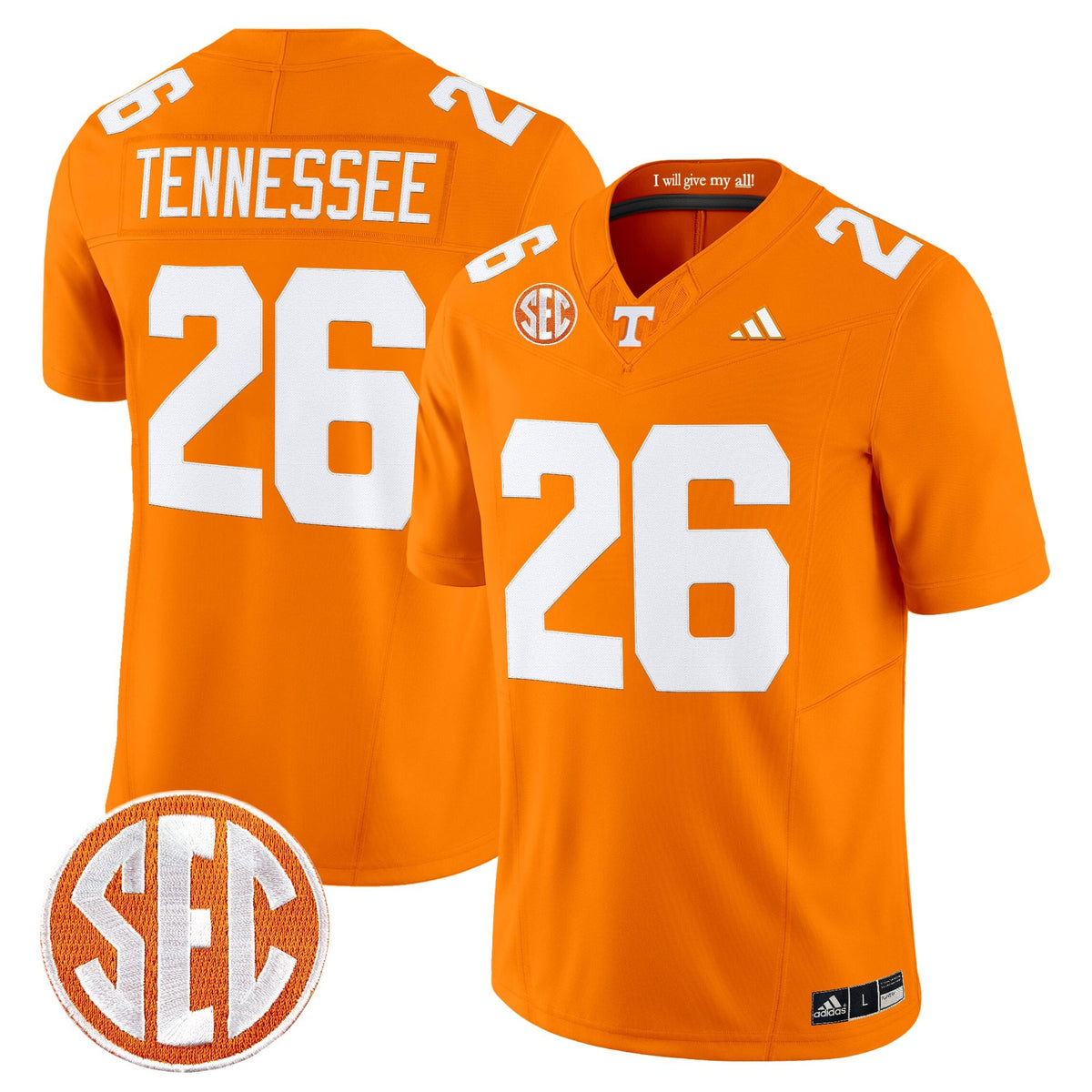 TENN 2026 Vapor Limited Jersey - Stitched