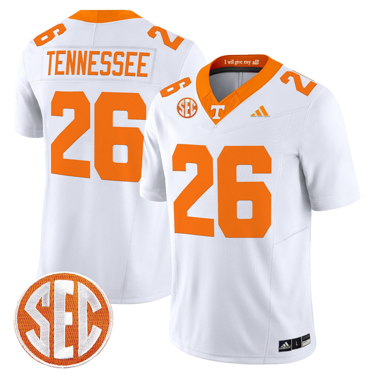 TENN 2026 Vapor Limited Jersey - Stitched