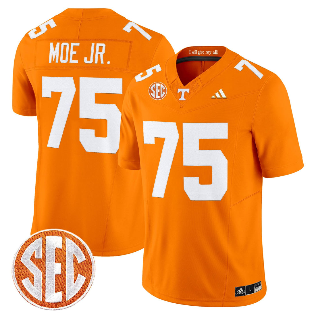 TENN 2026 Vapor Limited Jersey - Stitched-Cuztomshoes