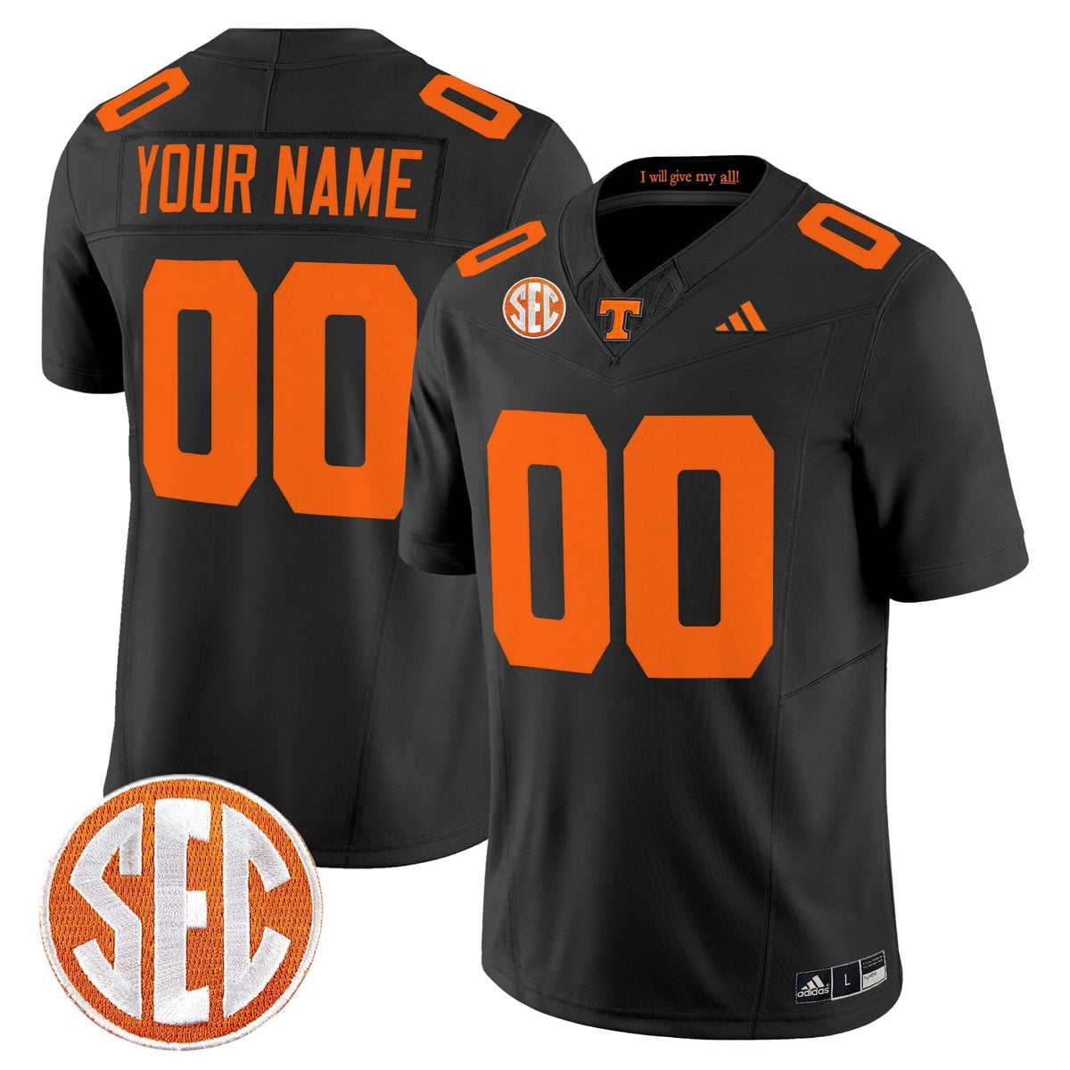 TENN 2026 Vapor Limited Custom Jersey - Stitched