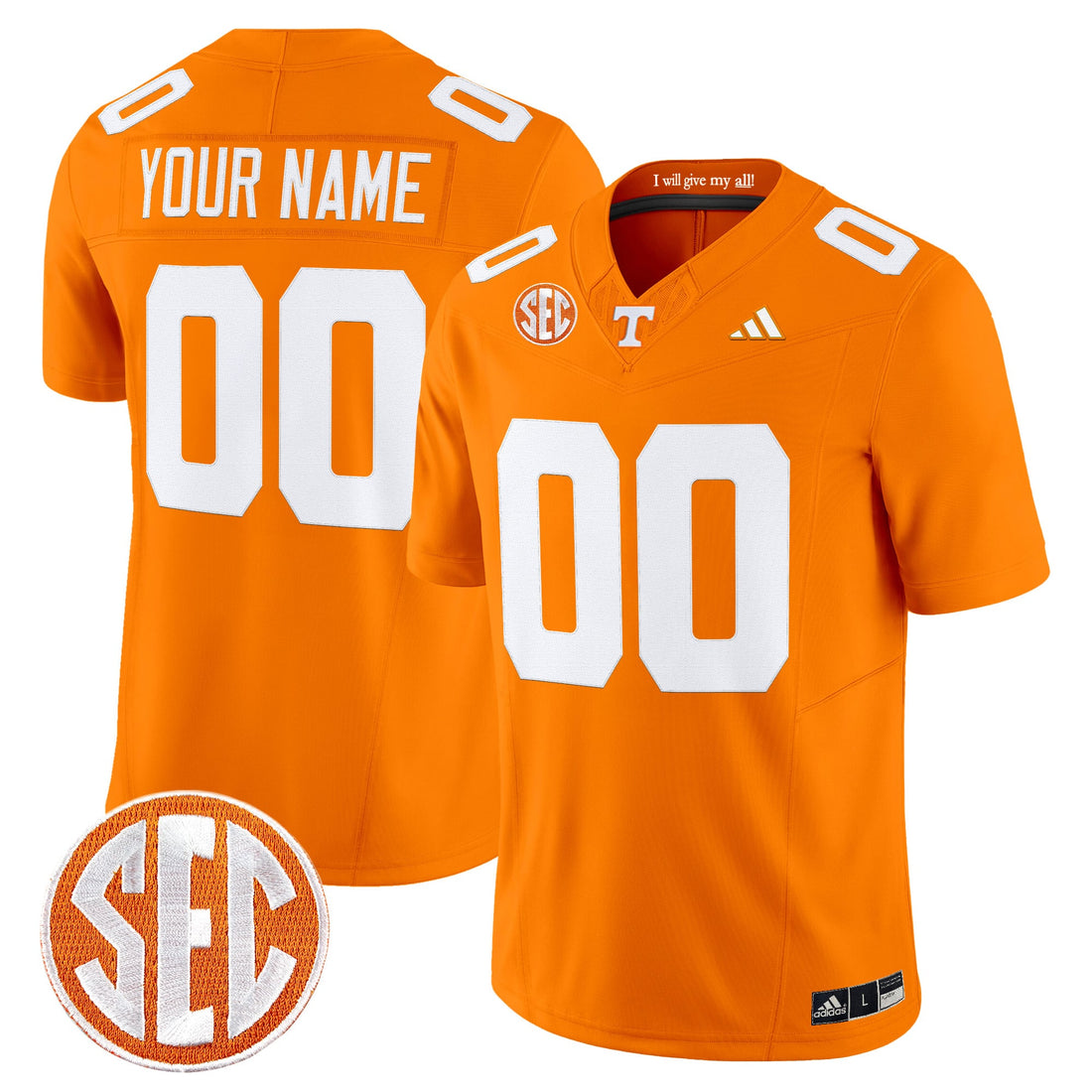 TENN 2026 Vapor Limited Custom Jersey - Stitched-Cuztomshoes
