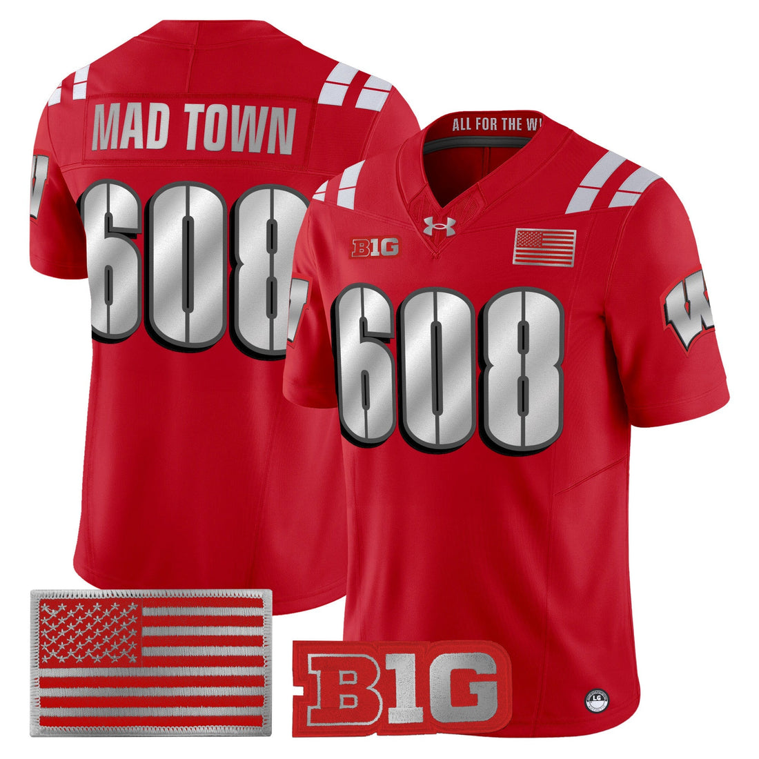 Wisconsin Badgers 2026 Lambeau Vapor Limited Jersey - Stitched-Cuztomshoes