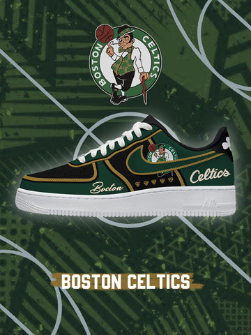 Boston Basketball V.2 Custom Low-top Sneakers For Fans