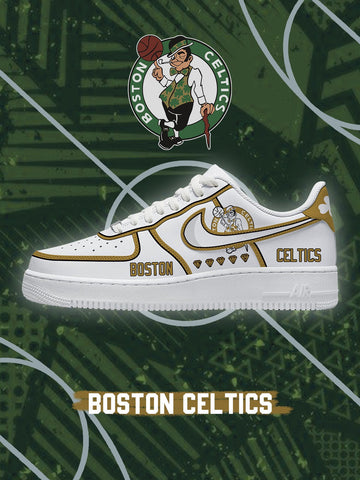 Boston Basketball V.3 Custom Low-top Sneakers For Fans